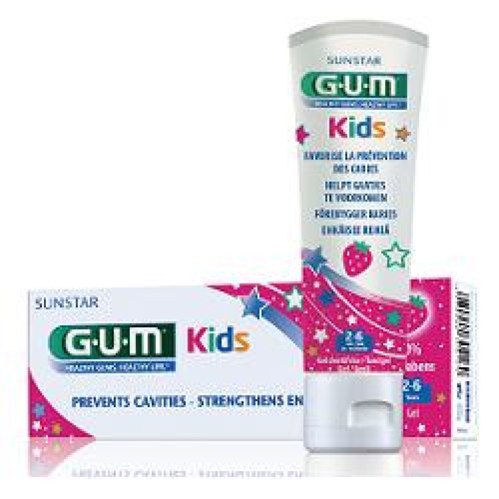 Gum Kids Dentifricio per Bambini 2-6 Anni 50 ml