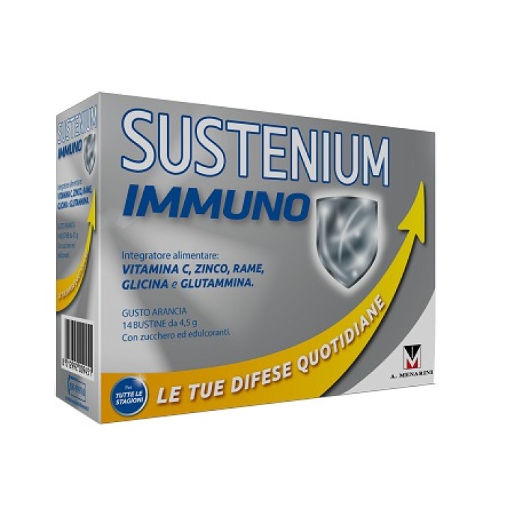 Sustenium Immuno Energy 14 Buste - Integratore Difese Immunitarie