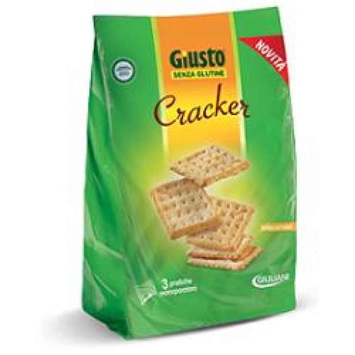 Giusto Senza Glutine Cracker Salati Gluren Free 180 grammi