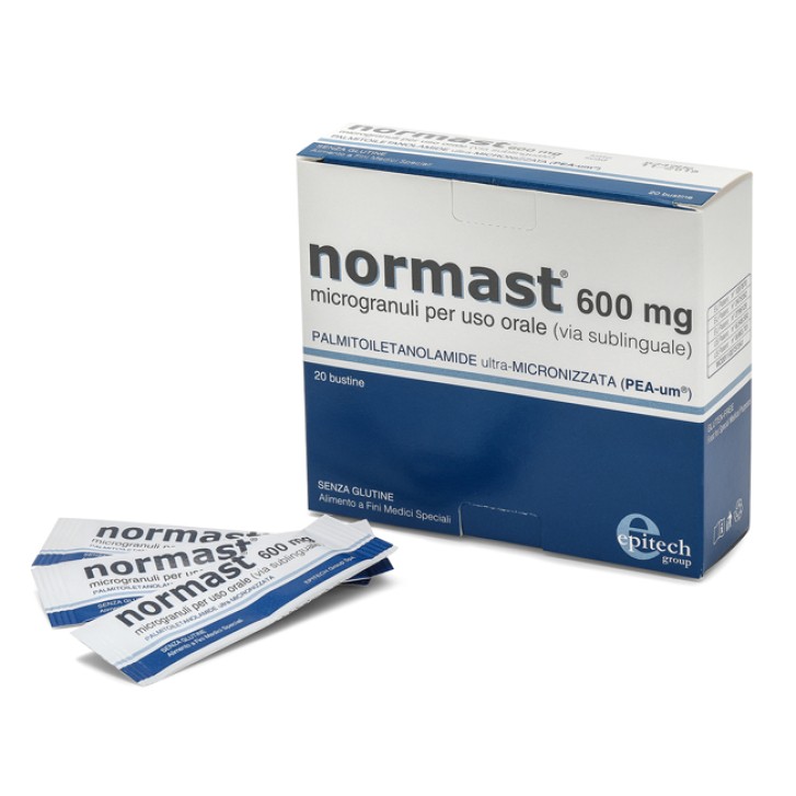 Normast 600 mg 20 Bustine Microgranuli - Integratore Alimentare