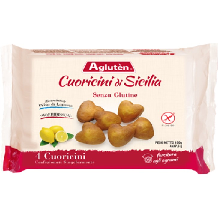 Agluten Cuoricini Sicilia Senza Glutine 150 grammi