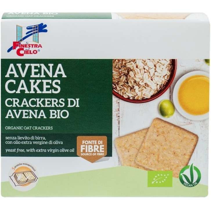 La Finestra sul Cielo Crackers di Avena Bio 250 grammi
