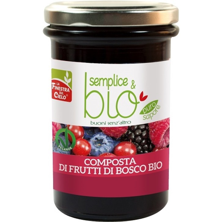 La Finestra sul Cielo Composta di Frutti Bosco 320 grammi