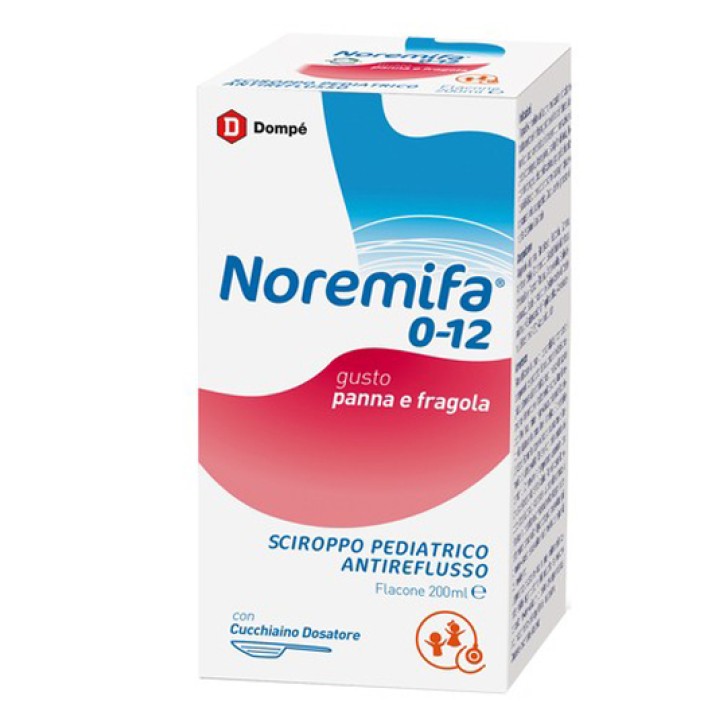 Noremifa 0-12 Sciroppo Bambini 200 ml - Integratore Antireflusso