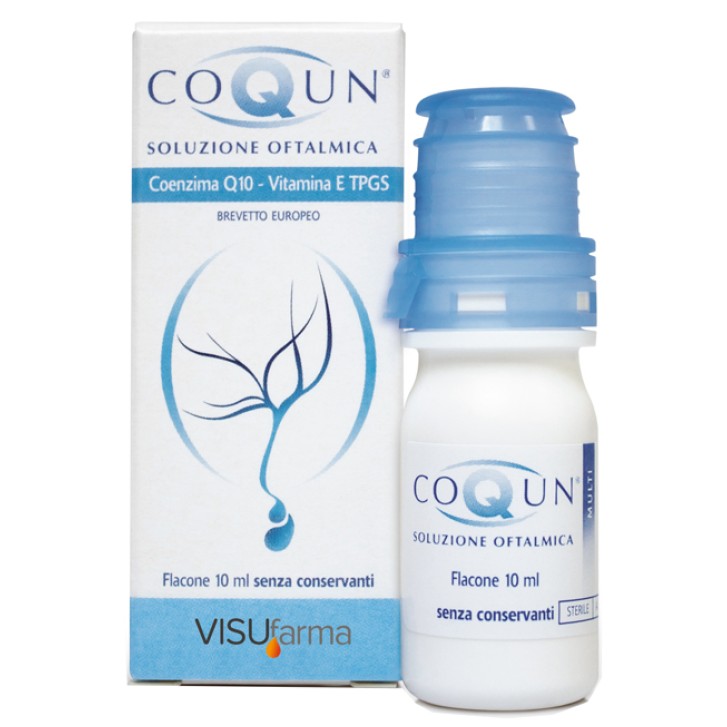 Coquin Soluzione Oftalmica Sterile con Coenzima Q10 e Vitamina E 10 ml