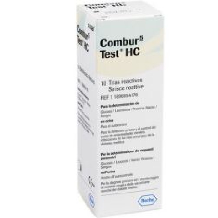 Combur5 Test HC Rivelazioni Paramentri nelle Vie Urinarie 10 Strisce Reattive