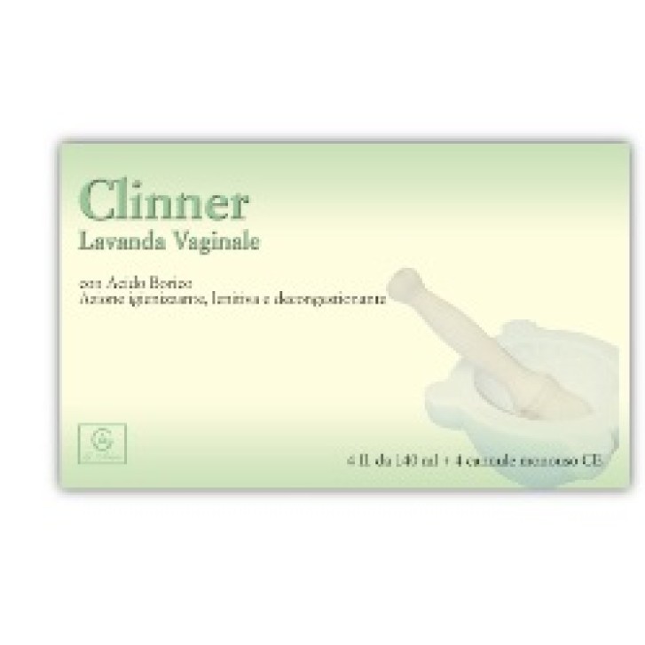 Clinner Lavanda Vaginale 4 Flaconi da 140 ml