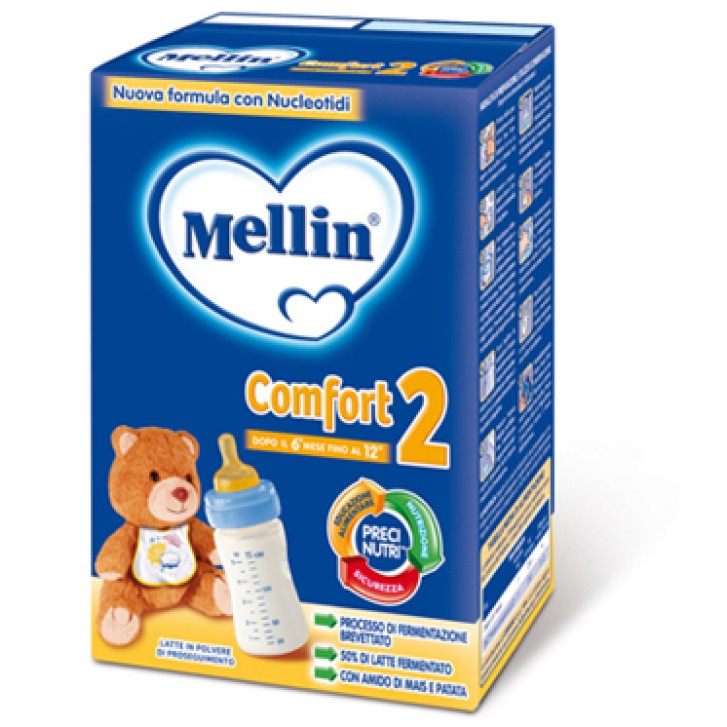 Mellin 2 Comfort Latte in Polvere 600 grammi