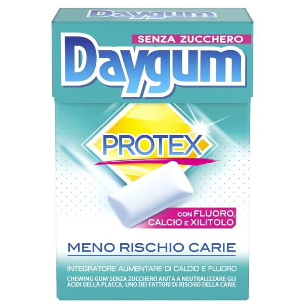Daygum Protex Chewing Gum Gusto Menta 30 grammi