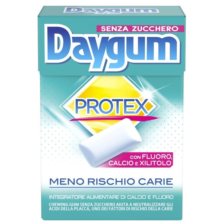 Daygum Protex Chewing Gum Gusto Menta 30 grammi