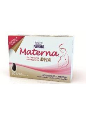 Nestle' Materna DHA 30 Capsule Softgel - Integratore Multivitaminico