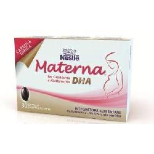 Nestle' Materna DHA Integratore Multivitaminico 30 Capsule Softgel