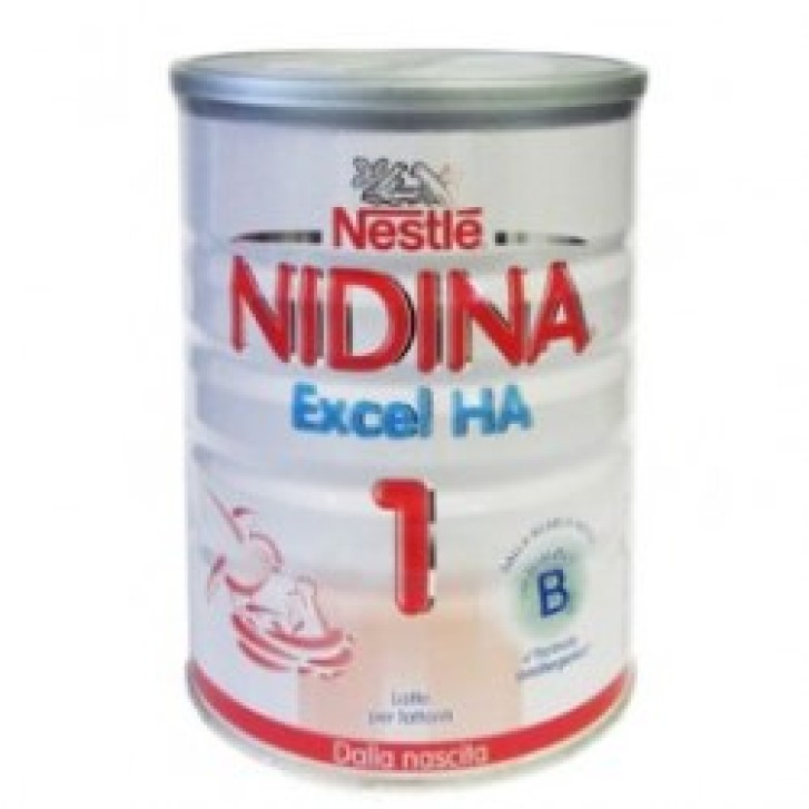 Nestle' Nidina 1 Excel HA Latte in Polvere per Lattanti 800 grammi