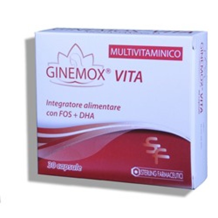 Ginemox Vita 30 Capsule - Integratore Gravidanza e Allattamento