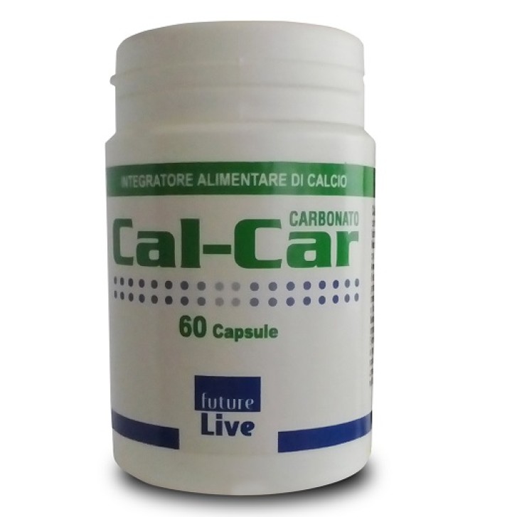 Cal-Car Calcio Carbonato 60 Capsule - Integratore Alimentare