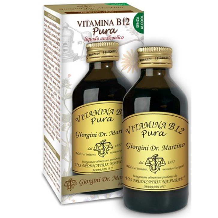 Vitamina B12 Pura Liquido Analcolico Dr. Giorgini 100 ml