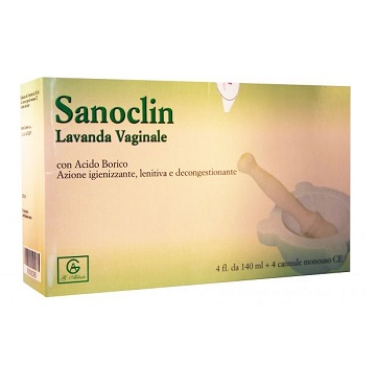 Sanoclin Lavanda Vaginale 4 Flaconi da 140 ml