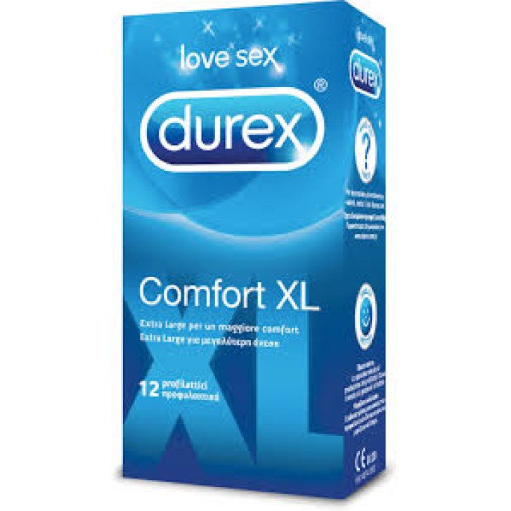 Durex Comfort XL Profilattici Extra-Large 12 pezzi