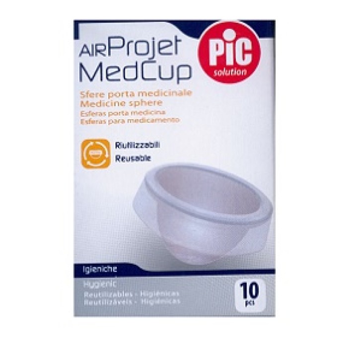 Pic Air Projet Med Cup Sfere Porta Medicinale 10 pezzi