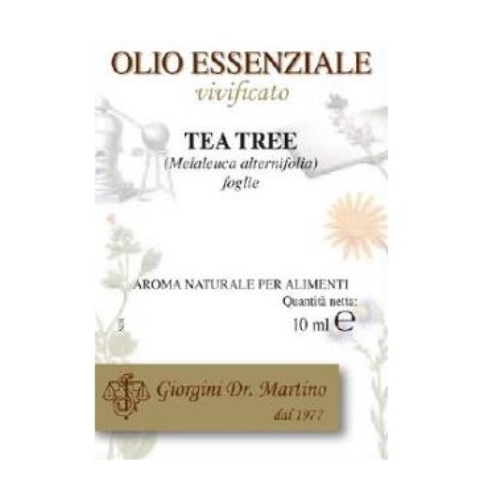 Tea Tree Oil Olio Essenziale 10 ml Dr. Giorgini - Aroma per Alimenti