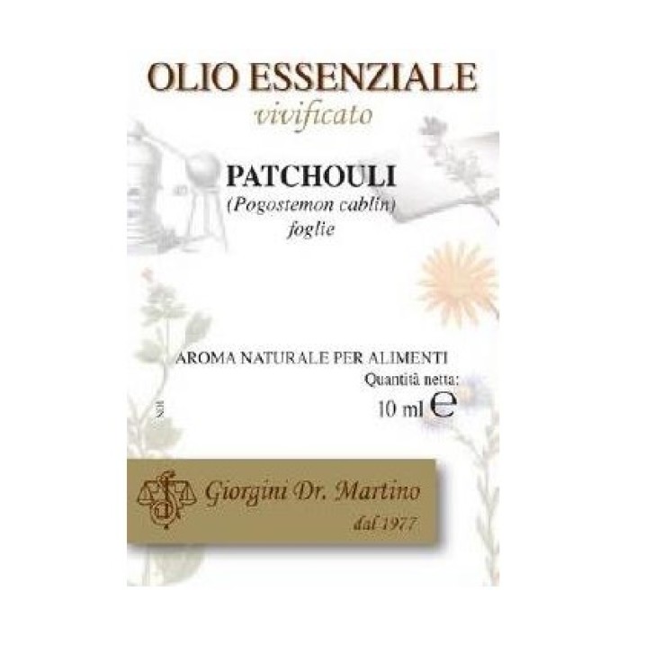 Patchouli Olio Essenziale Dr. Giorgini 10 ml