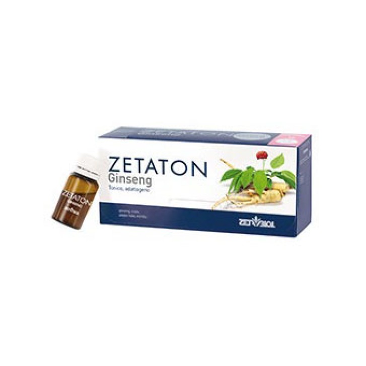 Zetaton Ginseng 12 Flaconcini - Integratore Alimentare