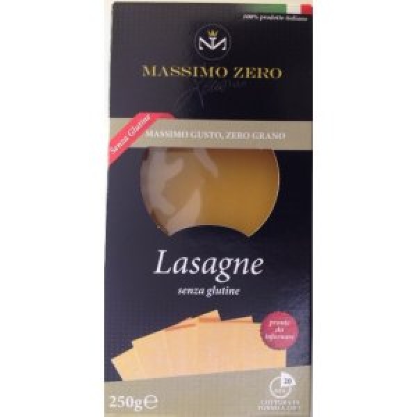 Massimo Zero Pasta Lasagne 250 grammi