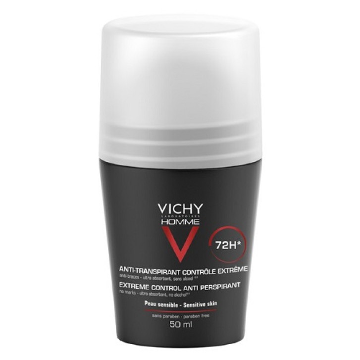 Vichy Homme Deodorante Roll-On 72h 50 ml