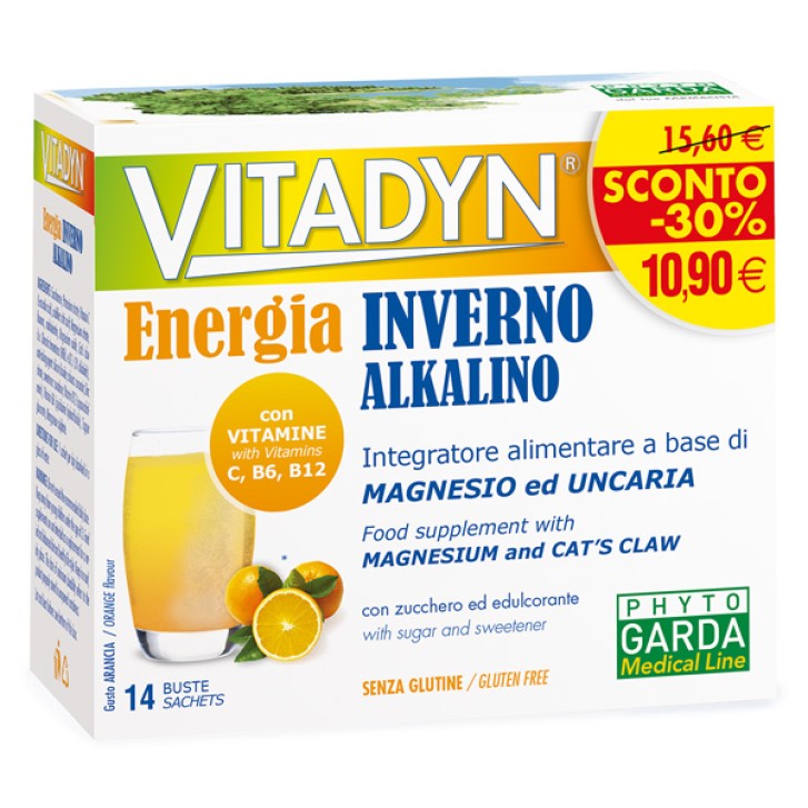 Vitadyn Energia Inverno 14 Bustine - Integratore Difese Immunitarie