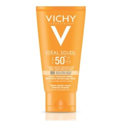 Vichy Ideal Soleil Solare Crema Viso BB Tocco Secco SPF 50+ 50 ml