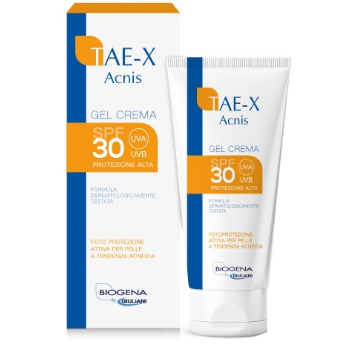 TAE-X Acnis SPF 30 Gel-Crema Protettiva per Pelle Acneica 60 ml