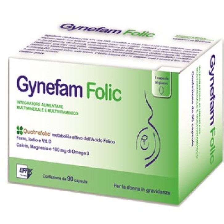 Gynefam Folic 90 Capsule - Integratore Alimentare