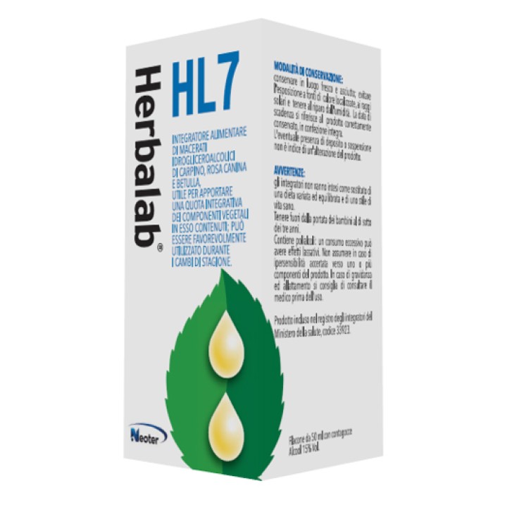 HL7 Herbalab Gocce 50 ml - Integratore Alimentare