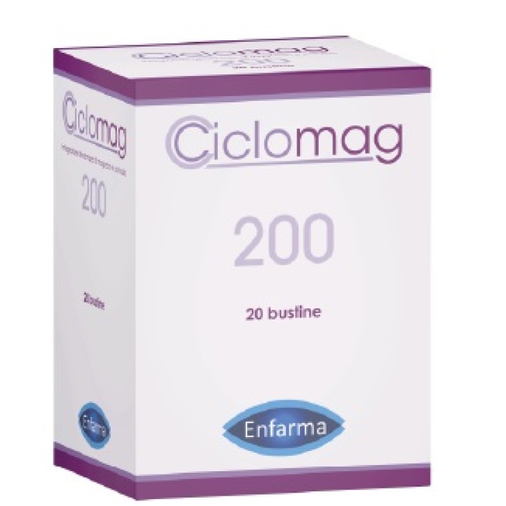 Ciclomag 20 bustine - Integratore Magnesio e Potassio