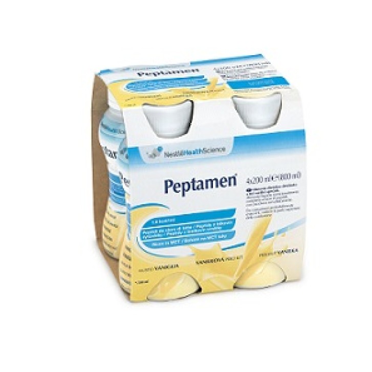 Peptamen Vaniglia Alimento Liquido 4 x 200 ml