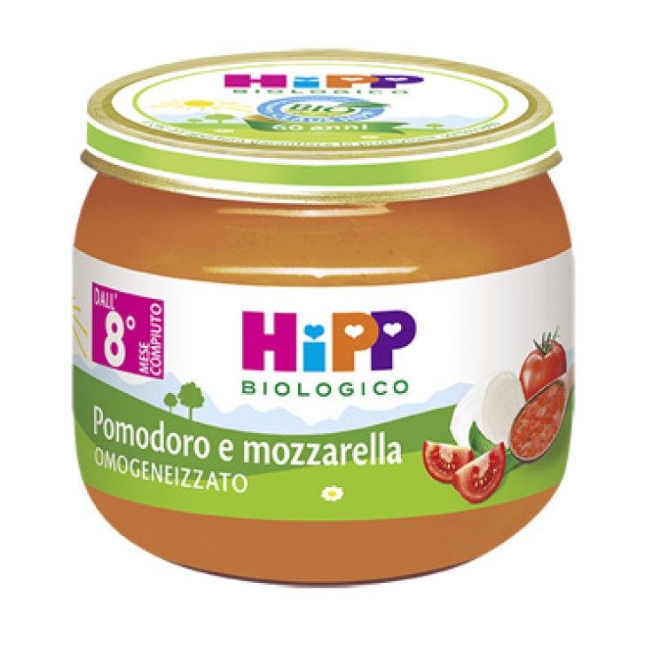 Hipp Bio Baby Sugo Pomodoro e Mozzarella 2 x 80 grammi