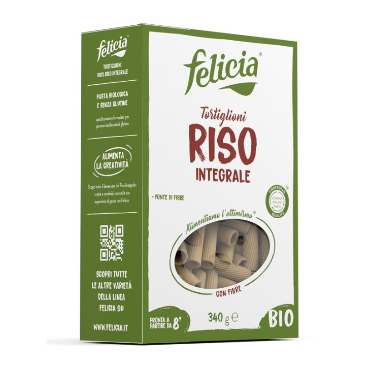 Felicia Bio Pasta Integrale Tortiglioni 340 grammi