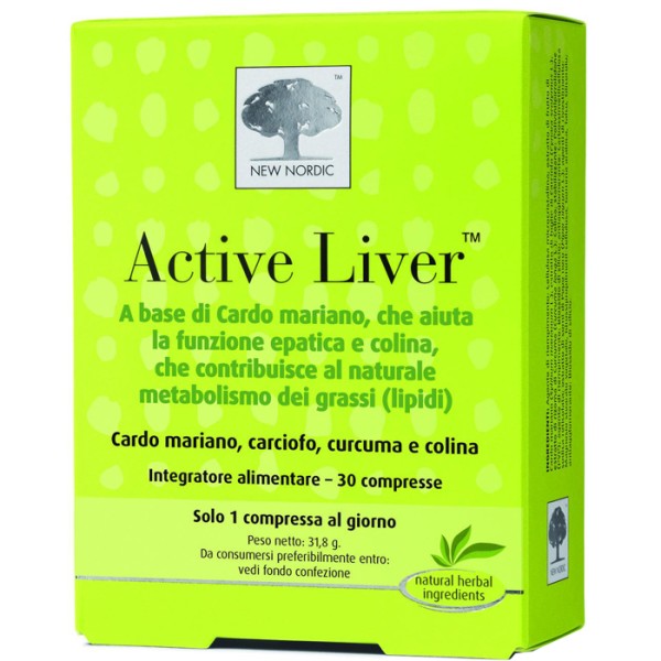 Active Liver 30 Compresse - Integratore Epatico