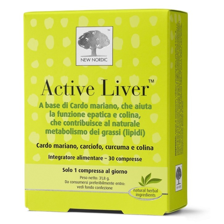 Active Liver 60 Compresse - Integratore Epatico
