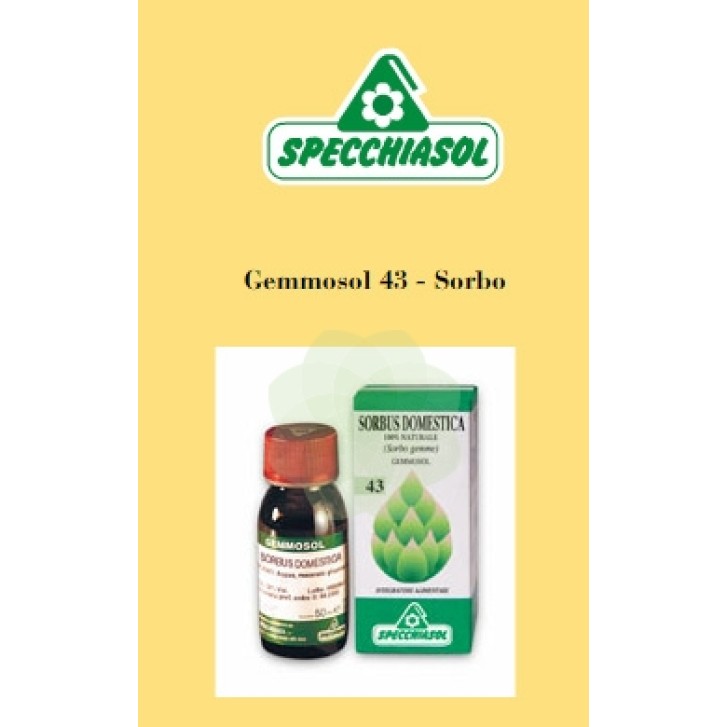 Specchiasol Gemmosol 43 Sorbo 50 ml