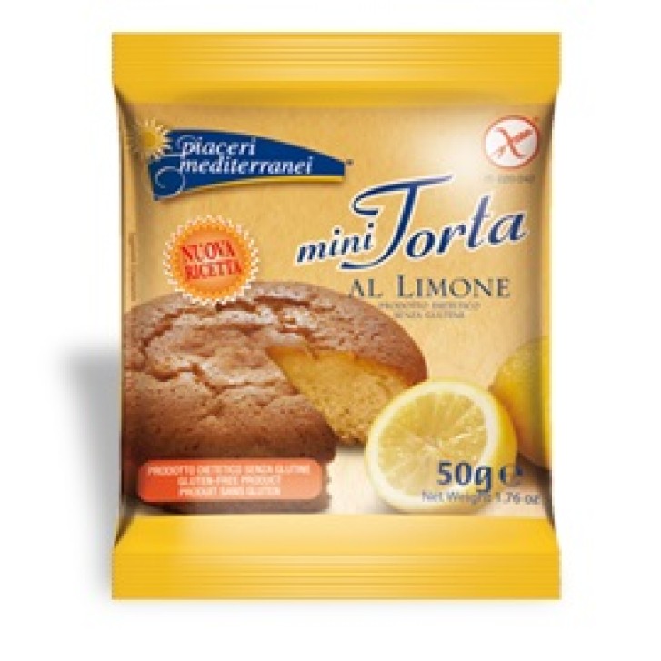 Piaceri Mediterranei Mini Torta Limone Senza Glutine 50 grammi