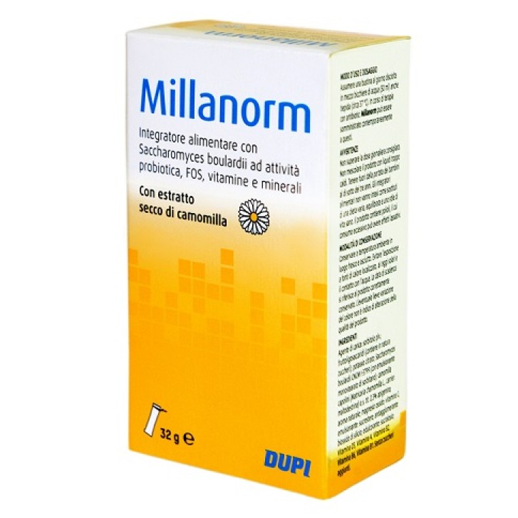 Millanorm 8 Bustine - Integratore Probiotico