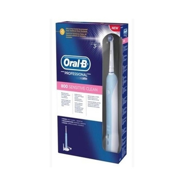Oral-B Pro 800 Sensitive Clean Spazzolino Elettrico Ricaricabile