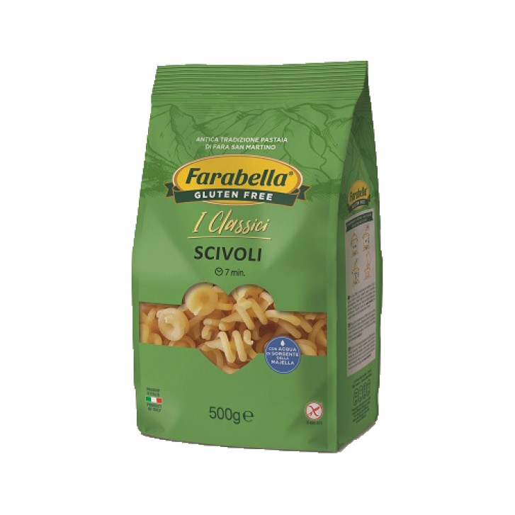 Farabella Pasta Senza Glutine Scivoli 500 grammi