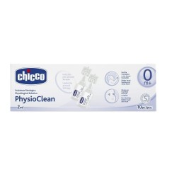 Chicco PhysioClean Soluzione Fisiologica Aerosol 10 Flaconcini 2 ml
