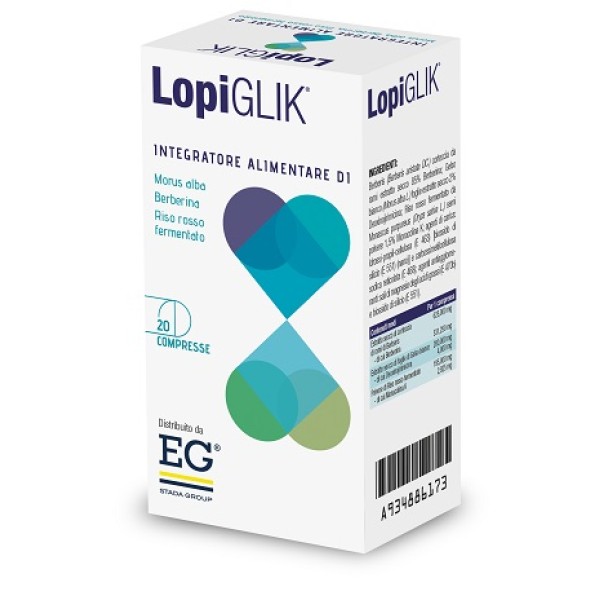 Lopiglik 20 Compresse - Integratore per il Colesterolo