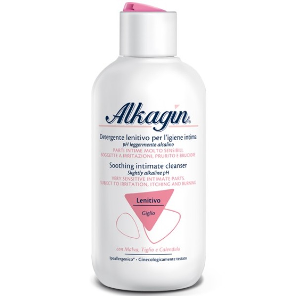 Alkagin Detergente Intimo Lenitivo con pH Leggermente Alcalino 250ml
