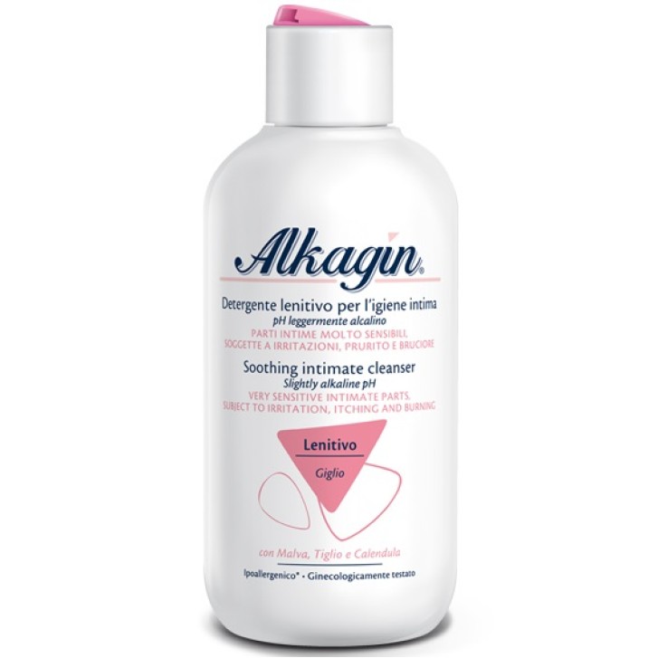 Alkagin Detergente Intimo Lenitivo con pH Leggermente Alcalino 250 ml
