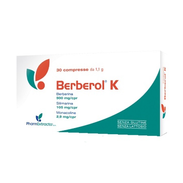 Berberol K 30 Compresse - Integratore per il Colesterolo