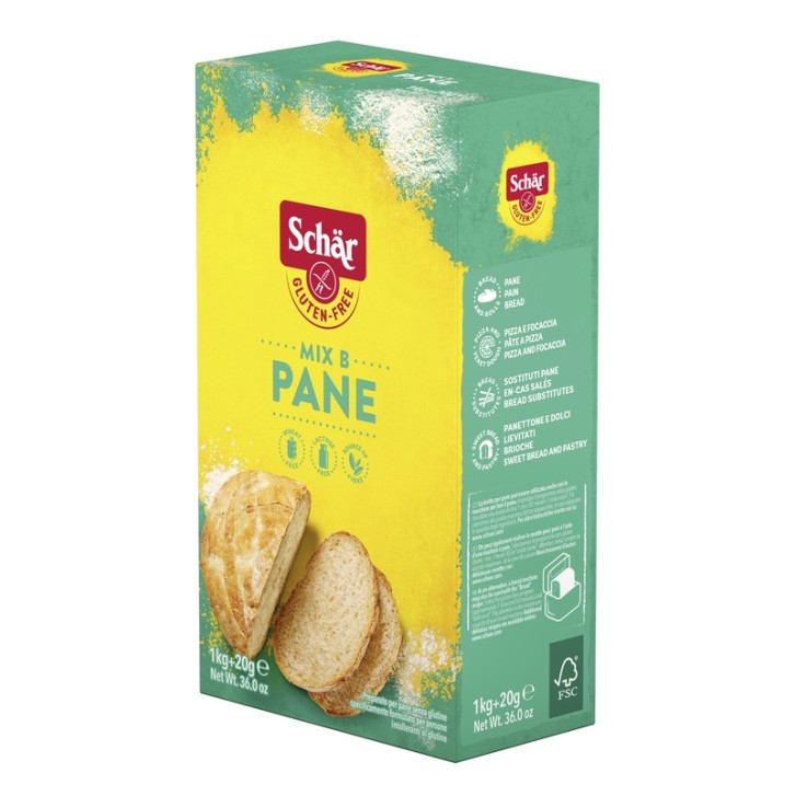 Schar Mix B Preparato Pane 1 Kg